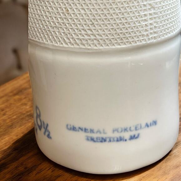 Vtg. Porcelain Latex Glove Mold General Porcelain 1982 Urban Industrial Decor - Picture 8 of 16